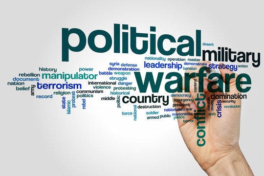 Political Warfare Word Cloud