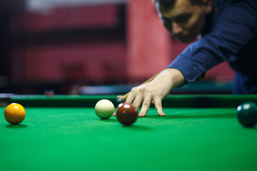 Ball and billiards Player