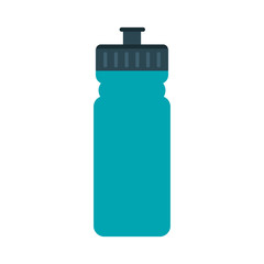water bottle icon over white background. colorful design. vector illustration