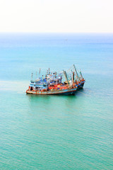 Obraz premium boats of fisherman
