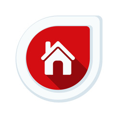 Home button icon illustration