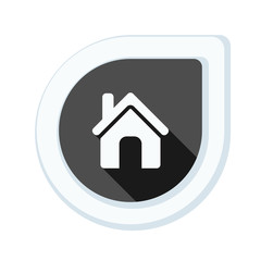 Home button icon illustration
