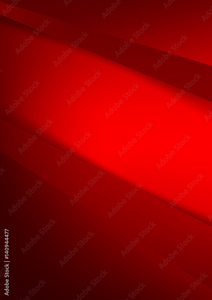 Poster abstract background basic geometry red layered and overlap and shadow element vector illustration ep