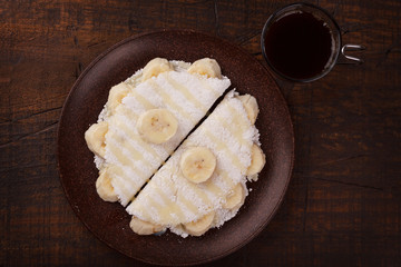 Casabe (bammy, beiju, bob, biju) - flatbread of cassava (tapioca)