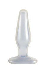 Transparent sex toy - butt plug