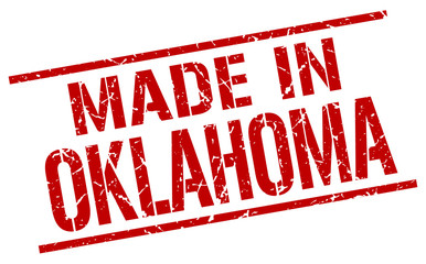 made in Oklahoma stamp