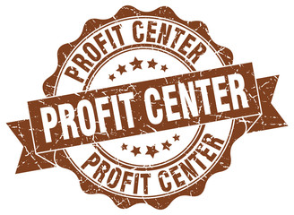 profit center stamp. sign. seal