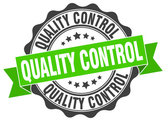 Obraz premium quality control stamp. sign. seal