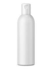 White cosmetic bottle