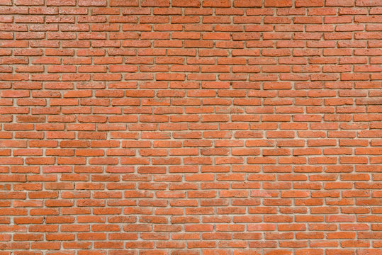 orange brick wall pattern background