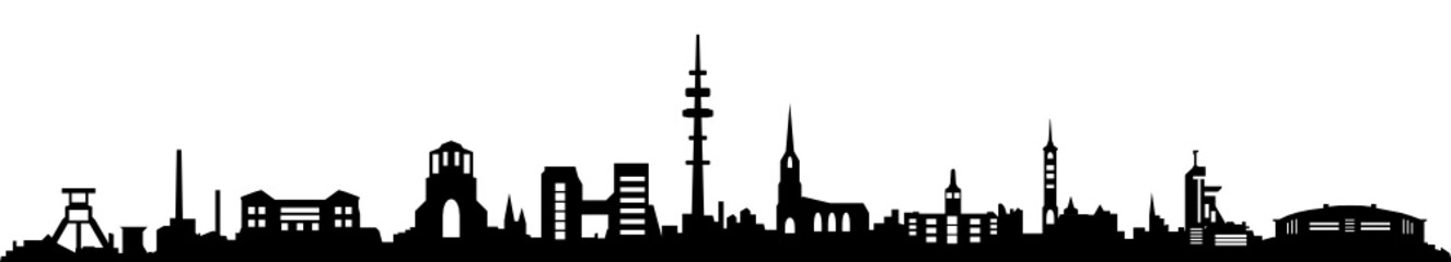 Skyline Gelsenkirchen © SimpLine