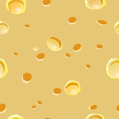 Cheese seamless pattern