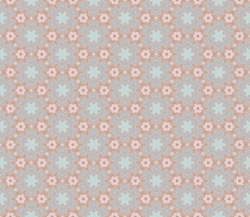 Decorative ornamental seamless pattern. Vector background texture.