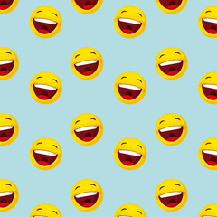 Fototapeta premium happy faces background. colorful design. vector illustration