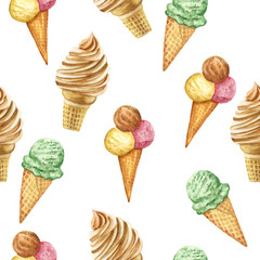 Ice-cream background