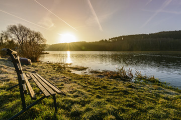 Talsperre Pöhl, Thossfell