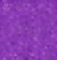 Triangular vector lilac background