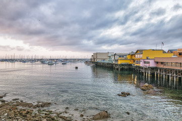 View of Monterey Fisherman's wharf