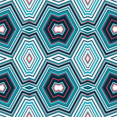 Abstract seamless pattern with lots of angular elements.