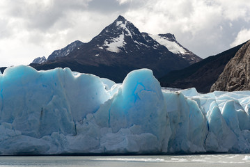 Glacier Grey in Torres Del Paine National Park, Patagonia, Chile