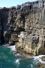 Cliff, Portugal, Boca do Inferno in Cascais