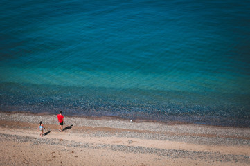 Obraz premium Beach, Sand, Water
