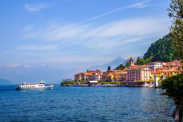 Fototapeta na wymiar Bellagio, Comer See 