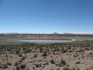Fototapeta na wymiar Crater - Bolivia