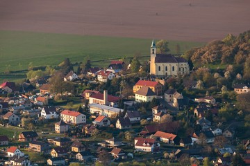 St. Philip and James church in Vsen