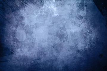 grungy blue canvas background or texture - obrazy, fototapety, plakaty