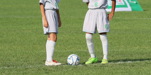 サッカー　フットボール © makieni