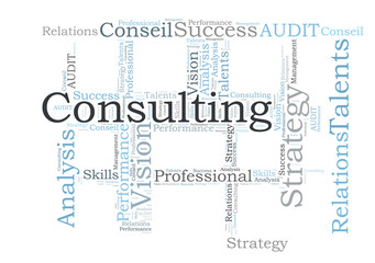 Consulting word cloud