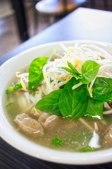 Vietnamese Pho Noodle Soup