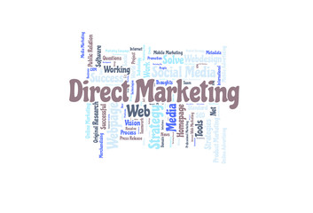 Direct Marketing word cloud
