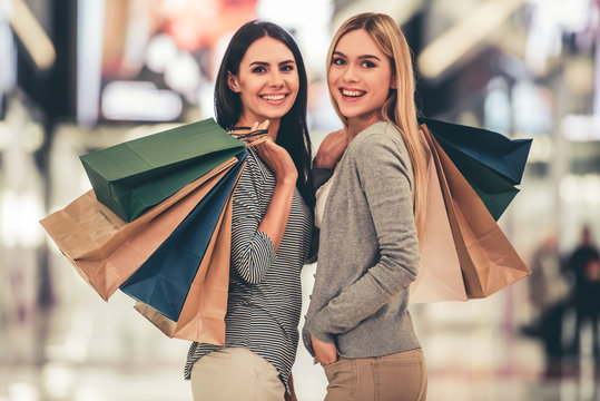 Girls going shopping