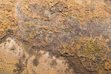 Rusty metal background with texture