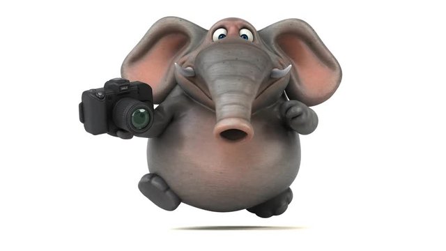 Fun elephant - 3D Animation