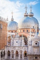 Fototapeta na wymiar Venice, Italy - St. Mark Basilica