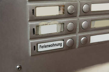 An Ferienwohnung Button