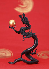 Ornament of dragon