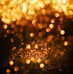 glitter lights grunge background, glitter defocused abstract Twinkly Lights and glitter Stars Christmas light Background.