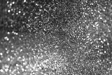 glitter lights grunge background, glitter defocused abstract Twinkly Lights and glitter Stars Christmas light Background.