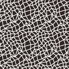 Obraz premium Outline polygon seamless pattern.