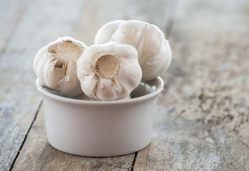 Composition of garlic