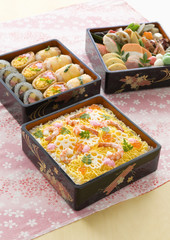 Flower viewing boxed lunch