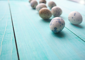 quail eggs, decor Easter