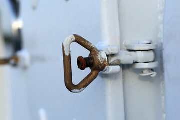 portholes latches on the ship