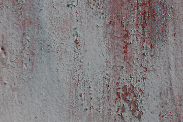 texture of the old cracked paint