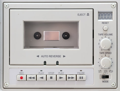 vintage cassette player