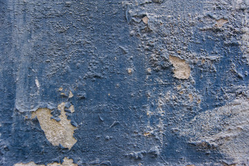 Background of peeling plaster
